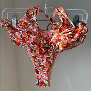Blackbough Vibrant Floral Bikini Set